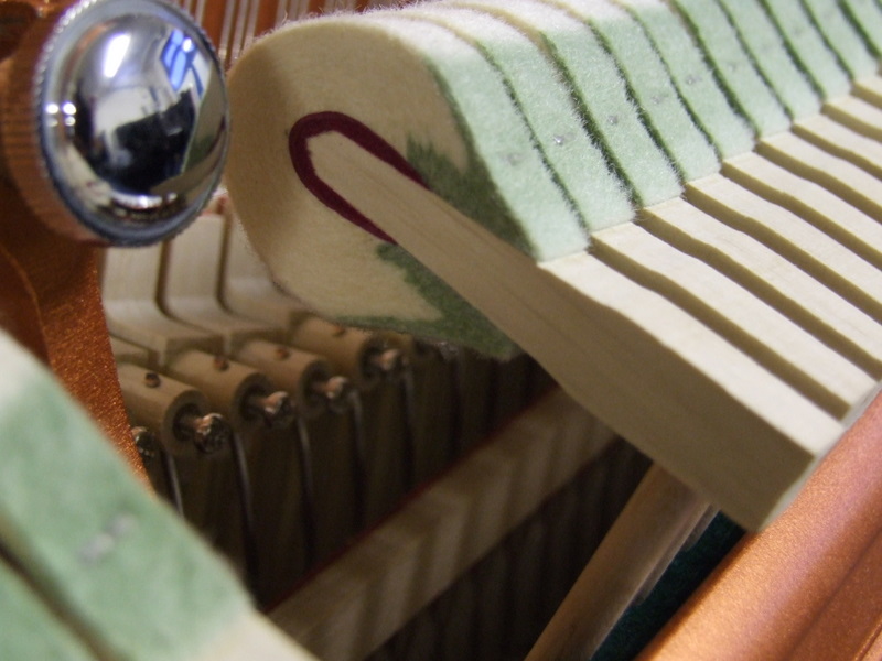 hammer differences yamaha u3 and wendl and lung upright pianos, yamaha